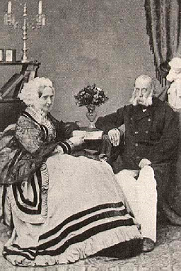 Franois-Charles d'Autriche et Sophie Dorothe Wilhelmine Friederike de Bavire vers 1865